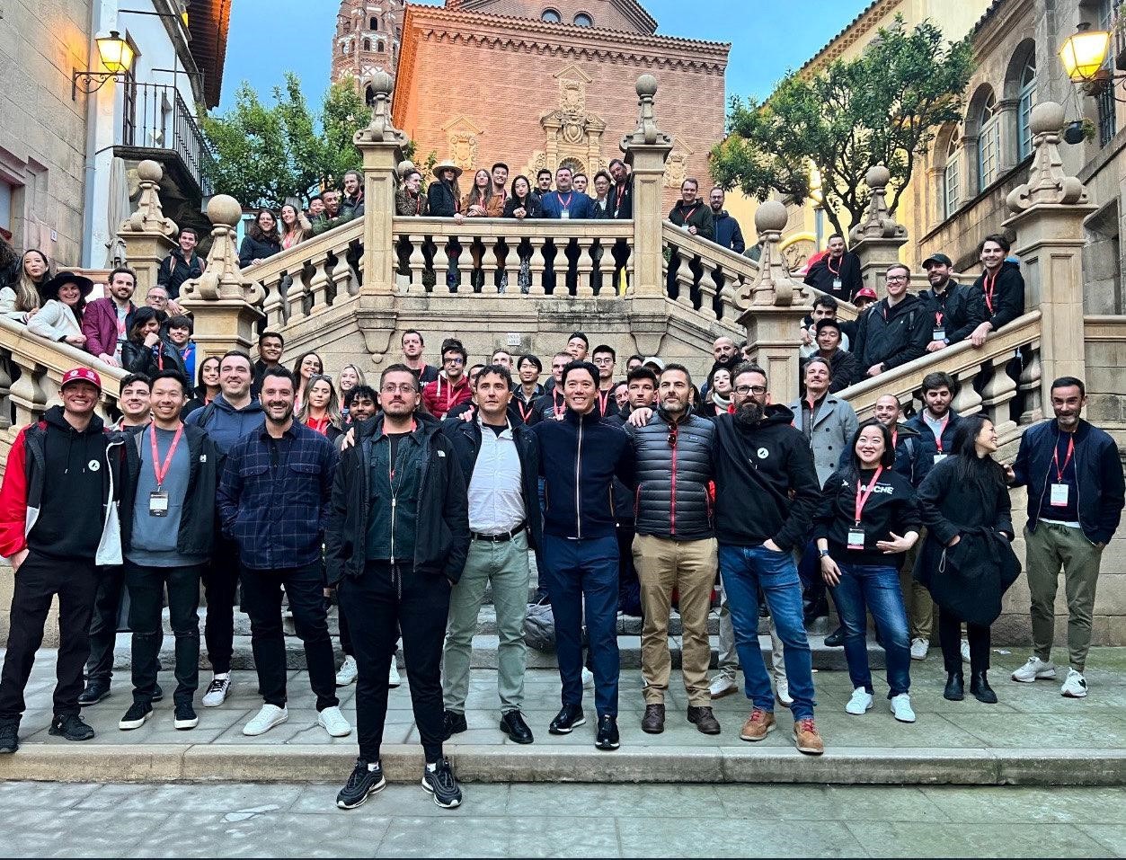 The Ava Labs team at Avalanche Summit 2022 in Barcelona, Spain.